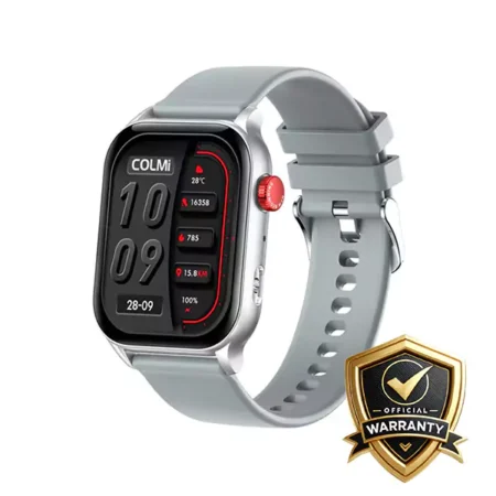 COLMI P78 Bluetooth Calling SmartWatch, Silver