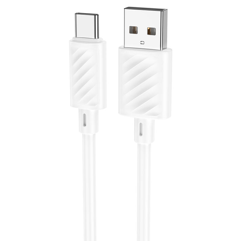 Hoco X88 1M USB to Type-C Charging Cable, White