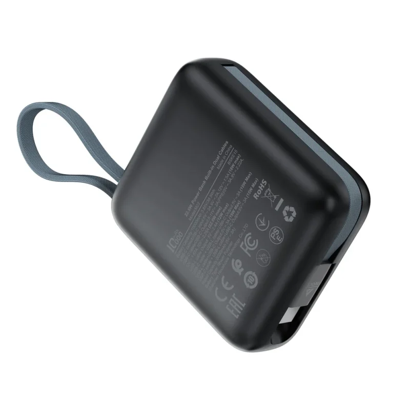 ACEFAST M23 Power Bank 10000mAh 22.5W Built-In Dual Cables