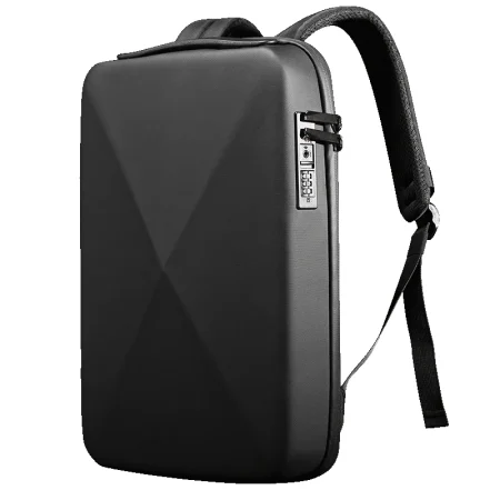 BANGE BG22092 ANTI-THEFT SLIM BUSINESS LAPTOP HARD SHELL ANTI-SHOCK BACKPACK
