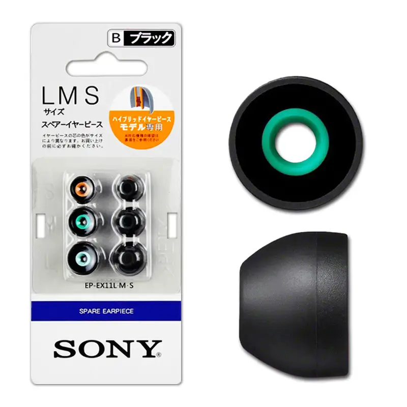 SONY Eartips Silicone EP-EX11 3Pairs(6pcs)/Set L M S