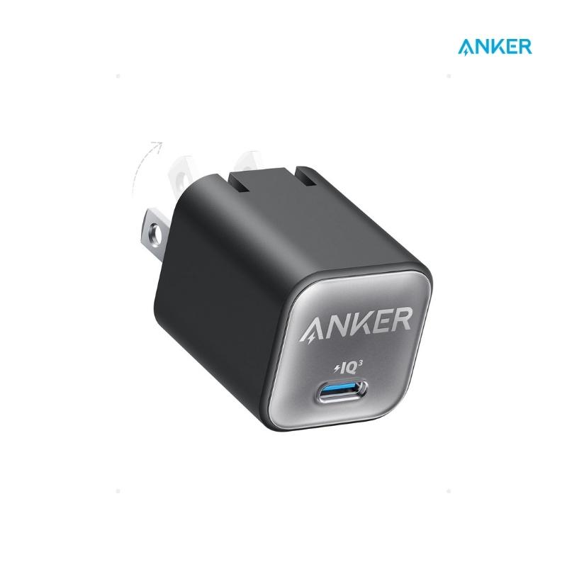Anker 511 Nano 3 GaN 30W USB-C Power Adapter A2147