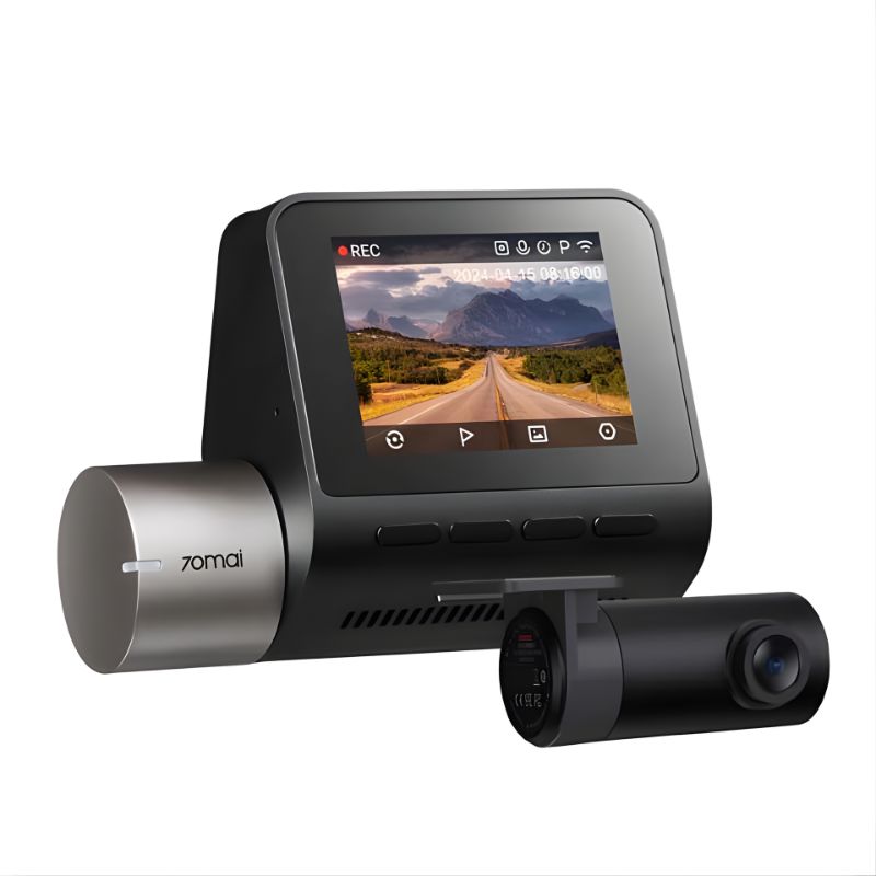 70Mai Dash Cam A510 4G Dual Channel Dash Camera front & back Set