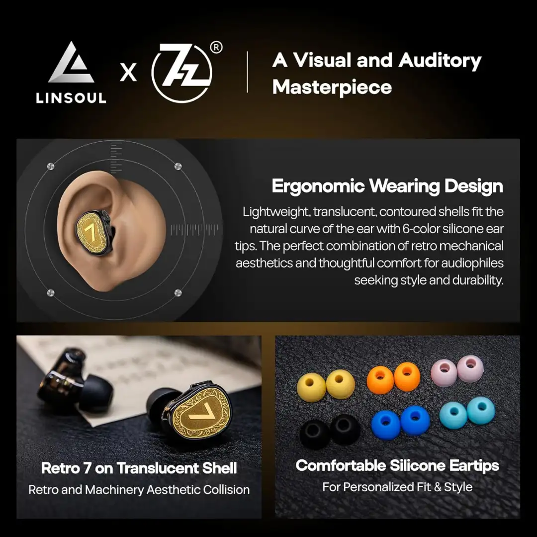 7HZ ELUA Ultra Ergonomic Fit IEM