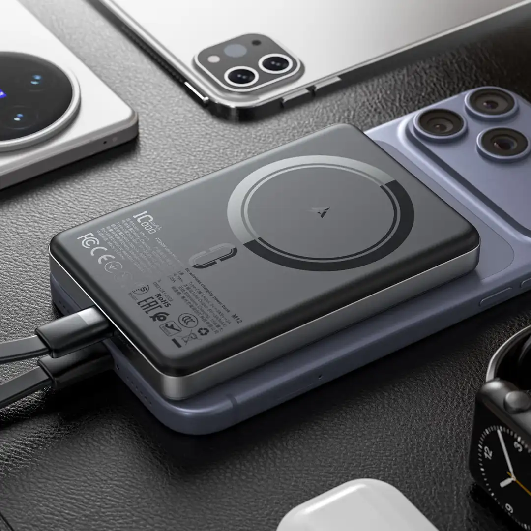 ACEFAST M12 slim magnetic wireless power bank 10000mAh