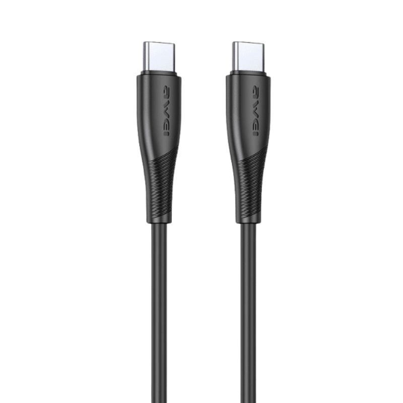 AWEI CL182C 60W Type C to Type C Fast Charging & Data Sync Cable