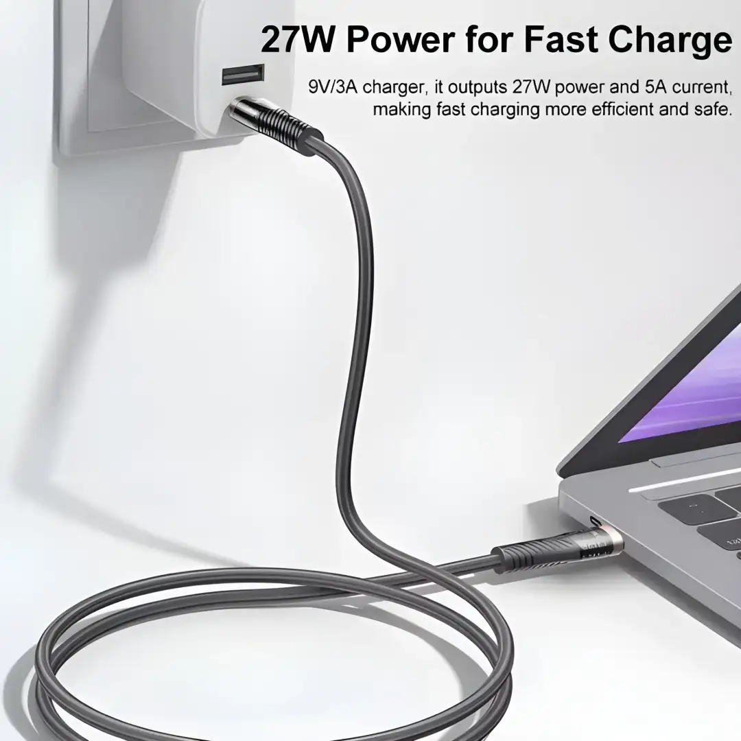 Premium AWEI USB-C cable with 100W fast charging