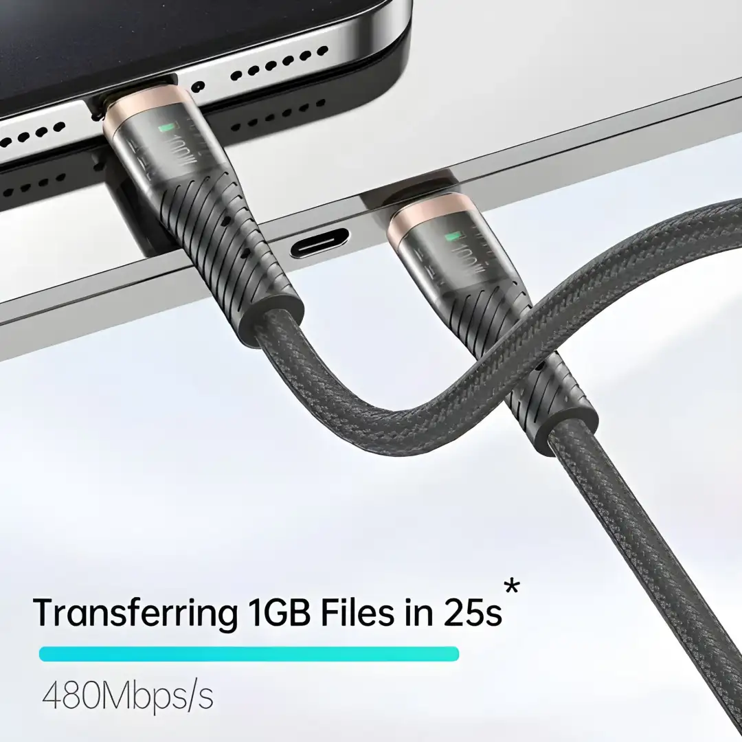 AWEI CL-229C 100W Type-C to Type-C fast charging cable
