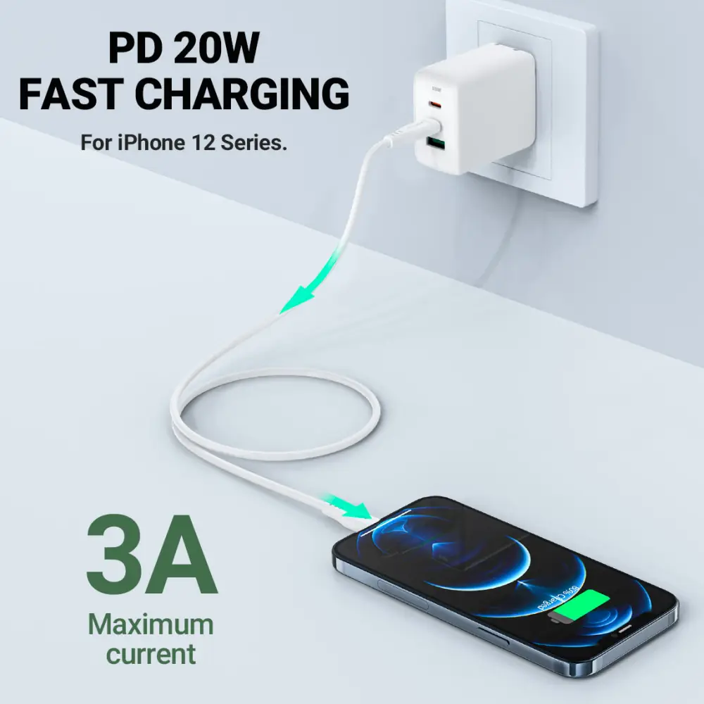 Acefast C3-01 USB-C to Lightning Charging Data Cable