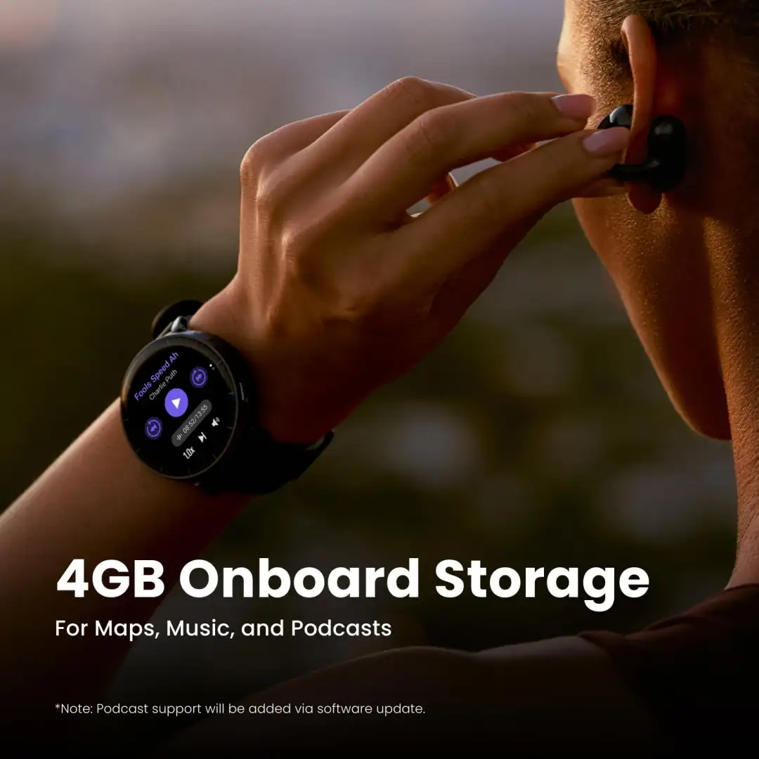 Amazfit Active Max smart watch screen details and design