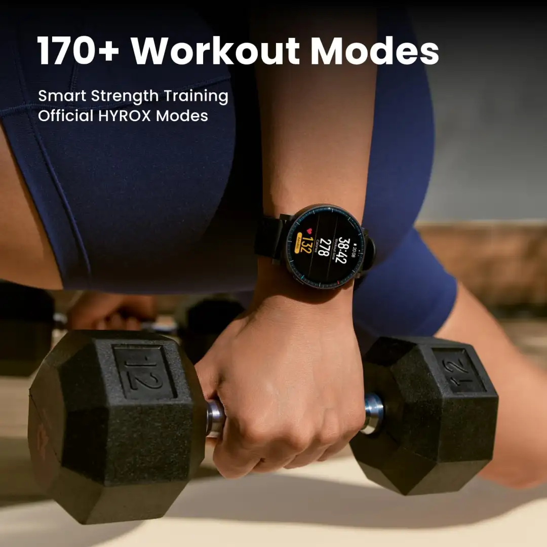 Amazfit Active Max wearable with health tracking features