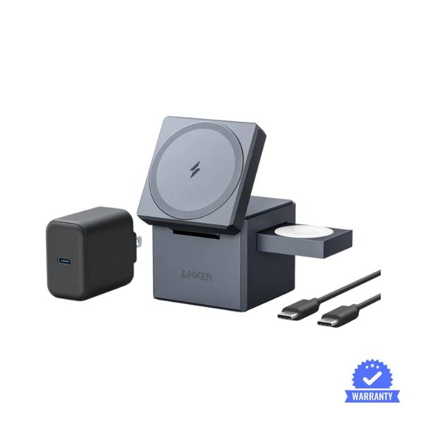 Anker 3 in 1 Cube with MagSafe Charger (Y1811KA1)
