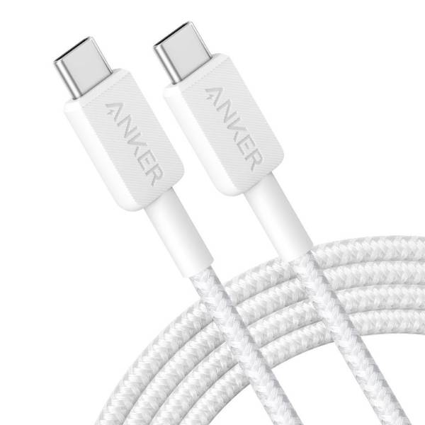 Anker 322 Type C to Type C 60W Nylon Braided Cable (6ft)