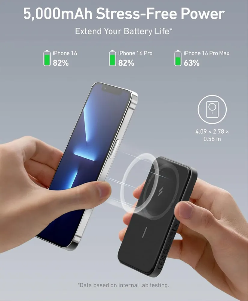 Anker 621 MagGo 5000mAh magnetic portable charger