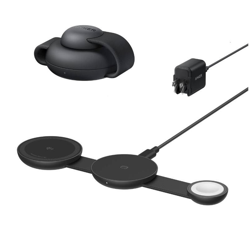 Anker A25M8 Ultra Compact 3in1 Qi2 Wireless Charger