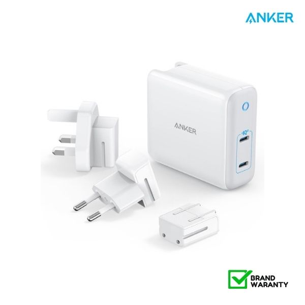 Anker A2629 PowerPort III 2-Port 60W GaN & PIQ 3.0 2-Port Type-C Charger