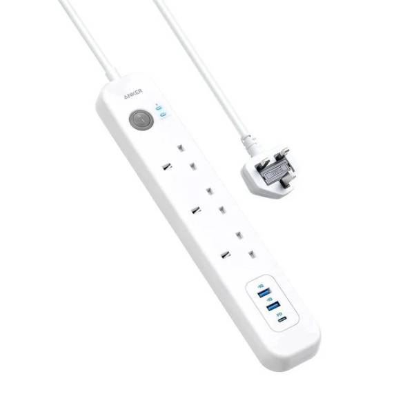 Anker A9136K21 Power Strip 3 Way Extension Strip