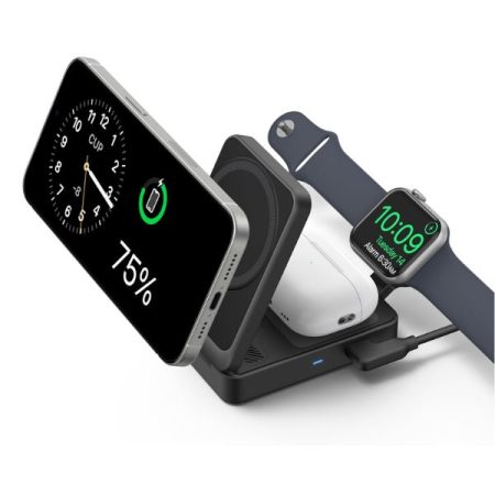 Anker MagGo Foldable 3-in-1 Wireless Charging Station (A2557)