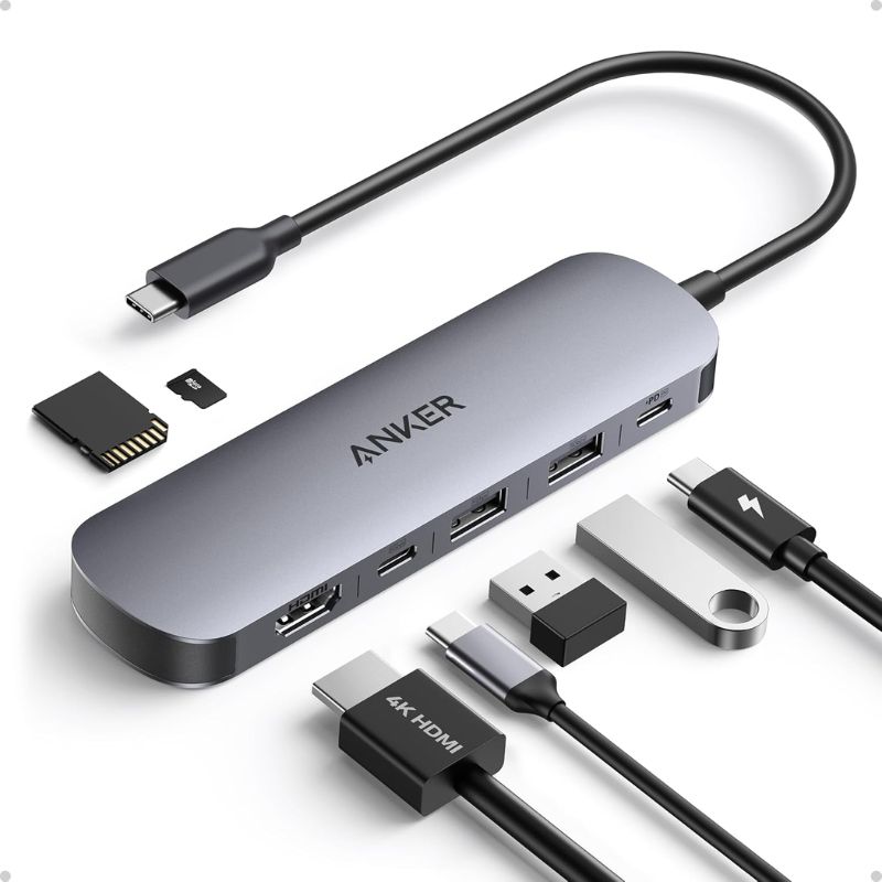 Anker Nano A83D2 7-in-1 USB-C Hub with 4K HDMI
