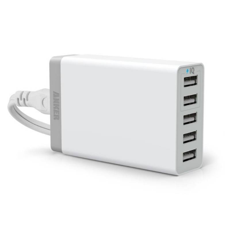 Anker PowerPort 5 Lite 25W 5 Port USB Wall Charger