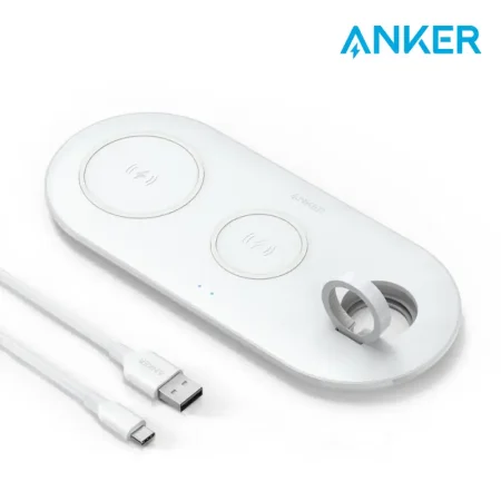 Anker PowerWave 3-In-1 Qi-Certified Pad Wireless Charging Station