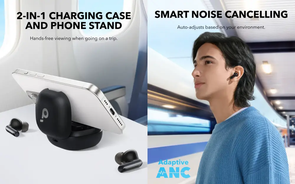 Anker Soundcore P40i Smart ANC True Wireless Earbuds