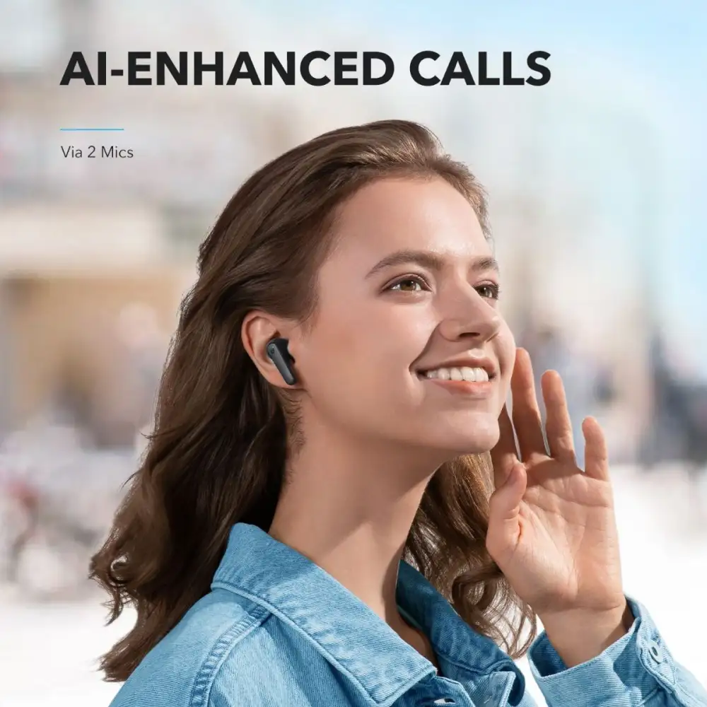 Anker Soundcore R50i true wireless earbuds with AI enhanced calls and dual microphones