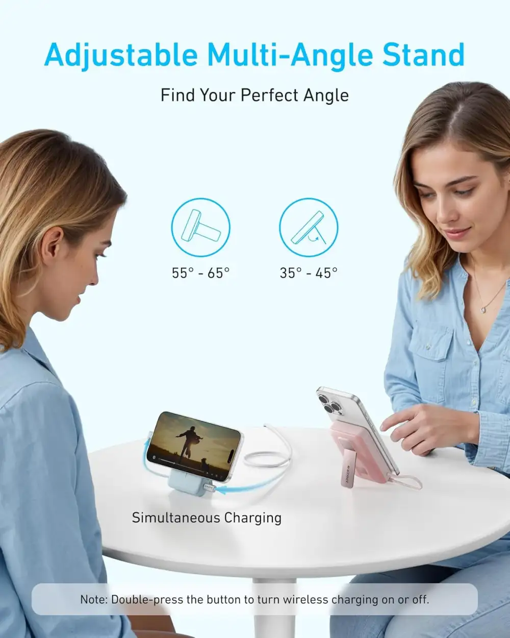 Anker Zolo 10000mAh 30W Magnetic Power Bank with USB C Cable (A1685)