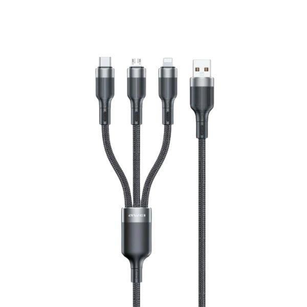 AWEI CL-975 3 in 1 USB Fast Charging Cable
