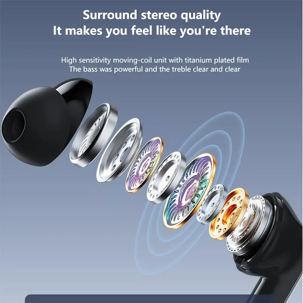 Compact Bluetooth TWS for smooth daily listening