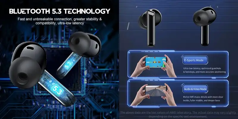 Awei T52 ANC True Wireless Earphone