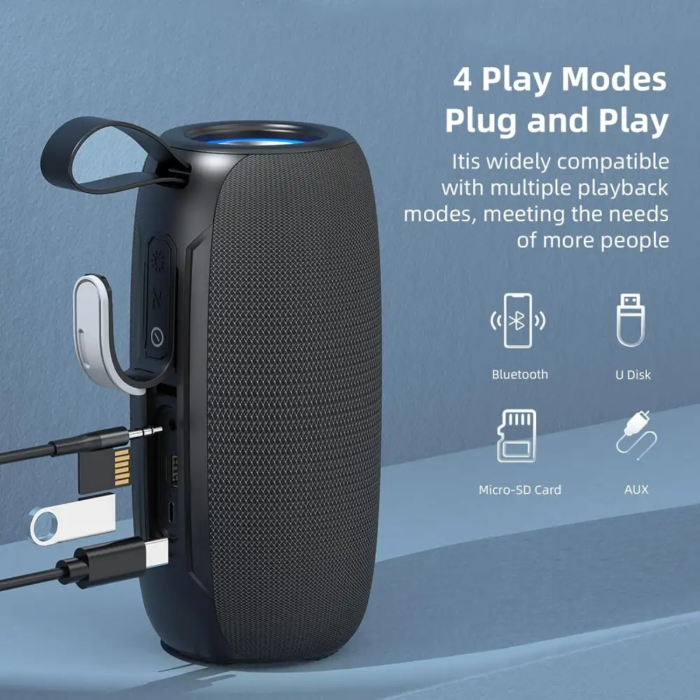 Awei Y370 RGB Portable Bluetooth Speaker