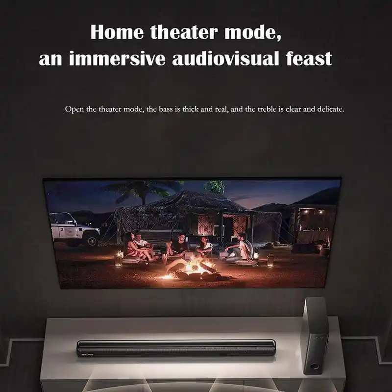 Awei Y520 Wireless Home TV Soundbar Speaker and Separate Subwoofer