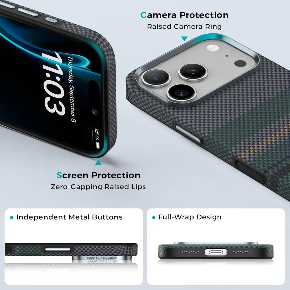 Durable phone case built for everyday drop resistance