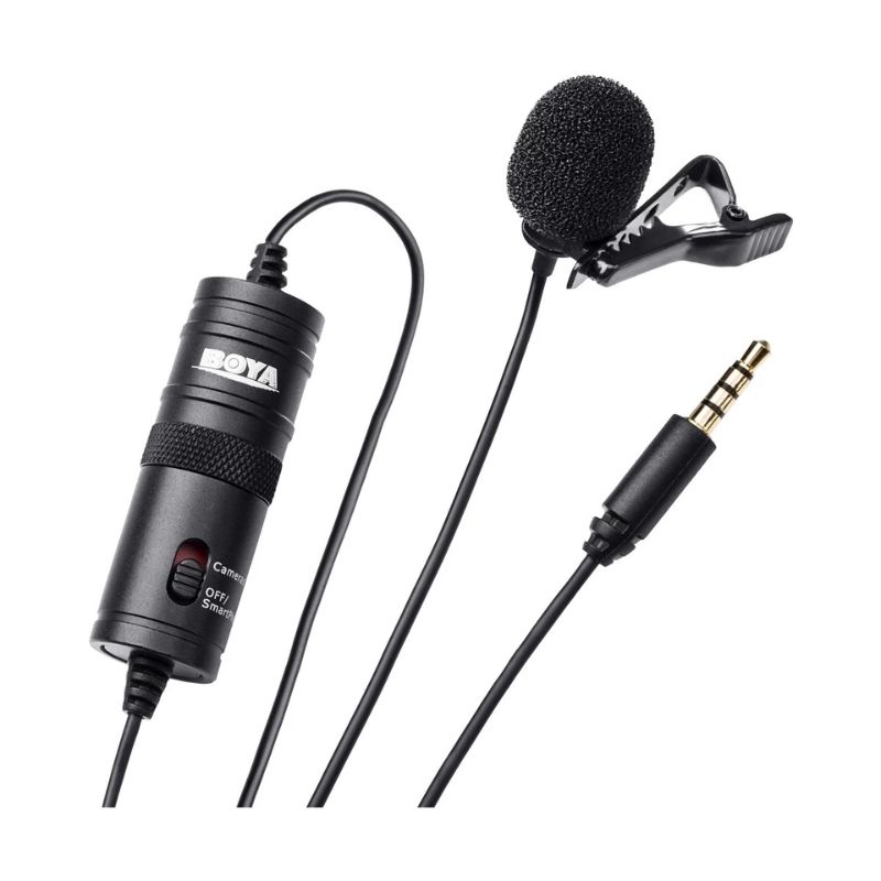 BOYA BYM1 Omni Directional Lavalier Microphone