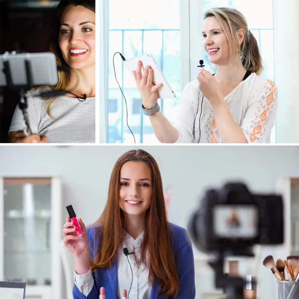 Premium lavalier microphone ideal for Bangladesh creators
