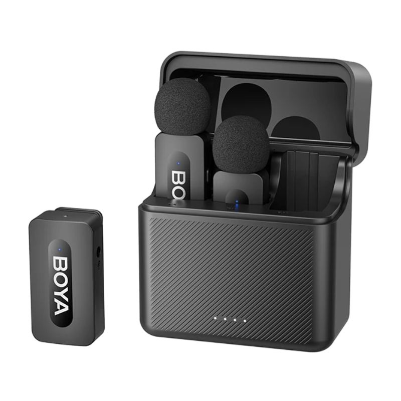 BOYA BYV35 2.4 GHz Dual Channel Wireless Microphone for Camera