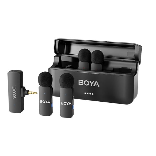 BOYA BY-V4U 4-Channel Mini Wireless Microphone