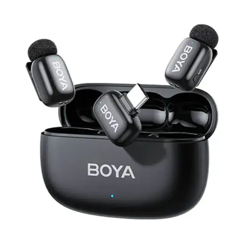 BOYA Mini 2-02 AI Noise Cancellation Super Mini Wireless Microphone