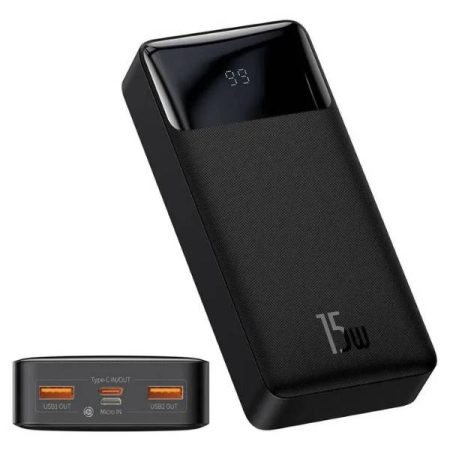 Baseus Bipow 15W 30000mAh Digital Display Power Bank