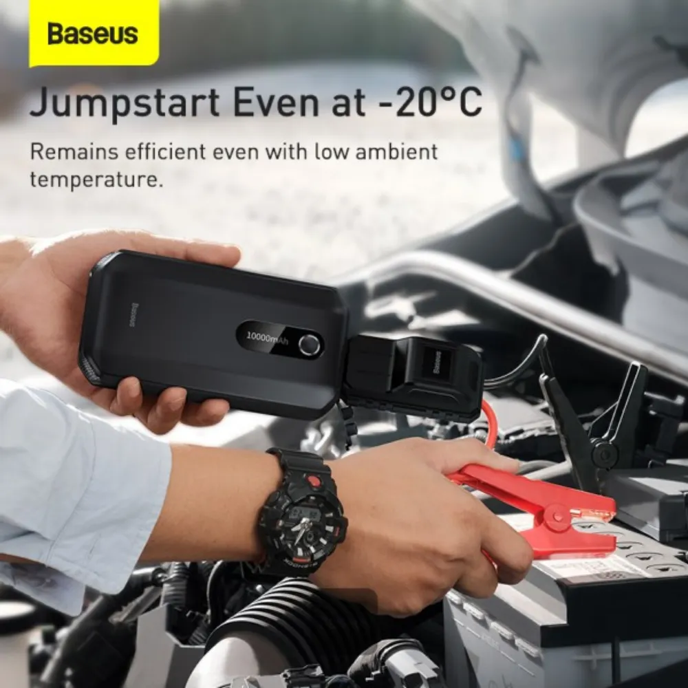 Baseus 10000mAh Portable Car Battery Jump Starter