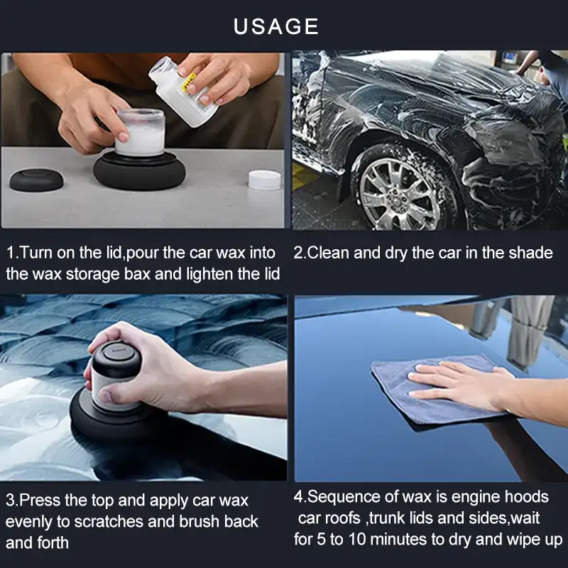 Baseus Car Polisher Scratch Repair Auto Polishing Machine Paint Care Clean Polish Car