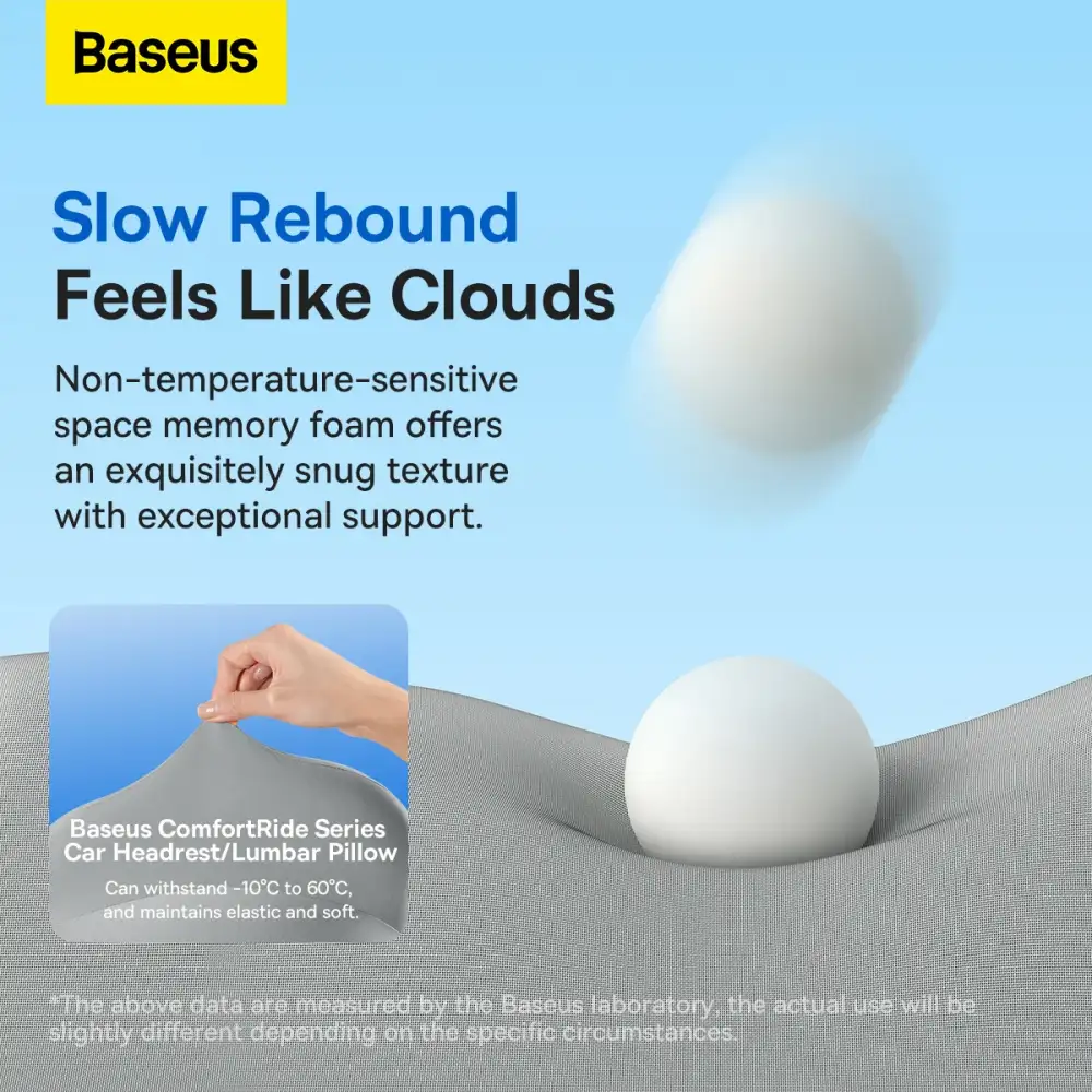 Baseus ComfortRide Neck & Back Rest Pillow BD
