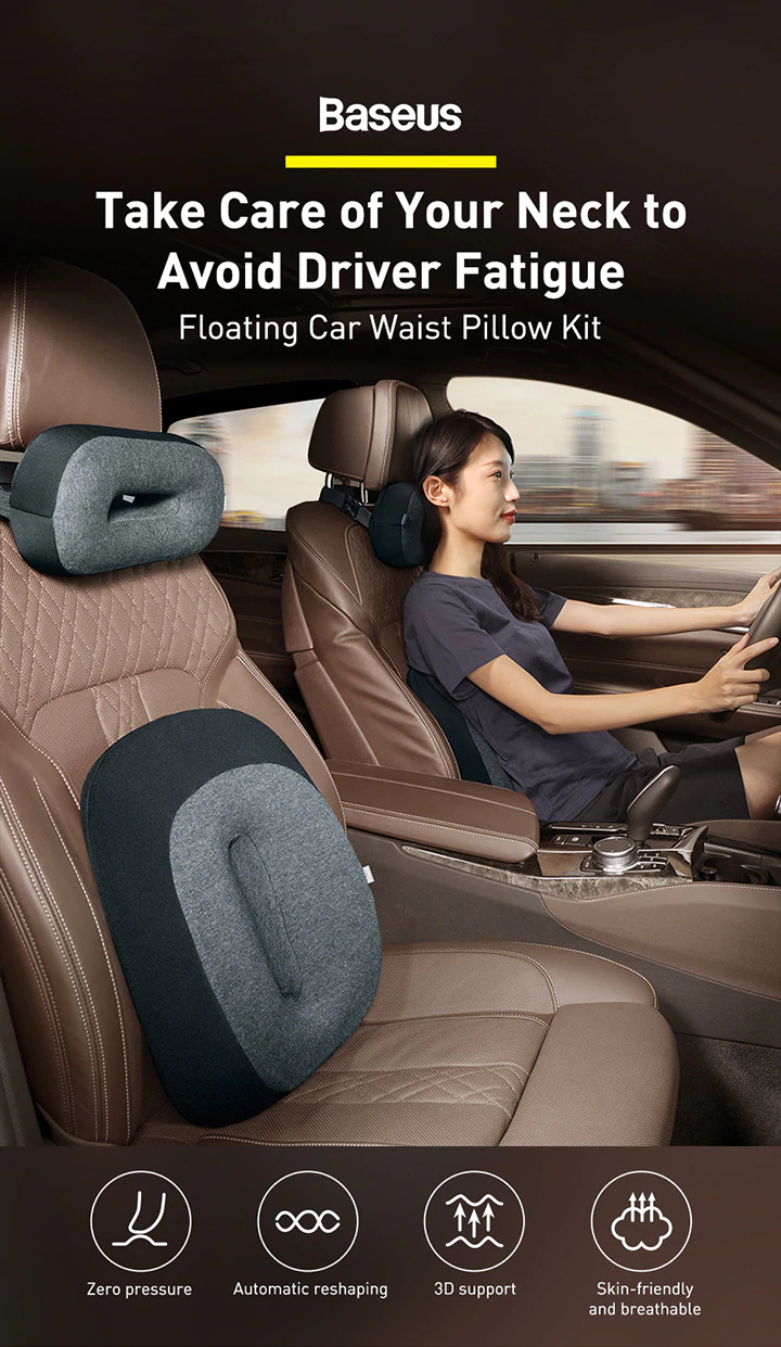 Baseus Floating Car Waist Pillow