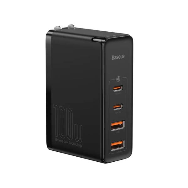 Baseus GaN2 Pro Quick Charger 100W 2C+2U CN, Black