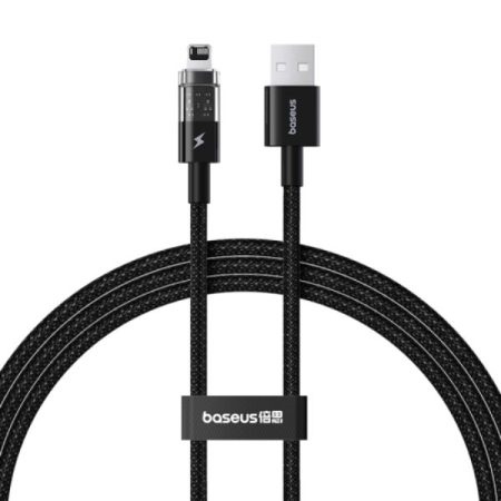 Baseus Gem Transparent 2.4A USB to 8 Pin Fast Charging Data Cable