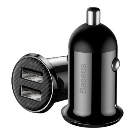 Baseus Grain Pro Car Charger Dual USB 4.8A