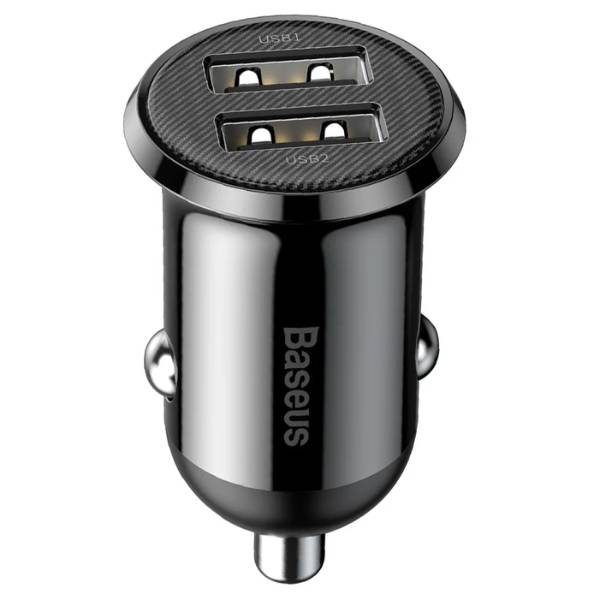 Baseus Grain Pro Car Charger Dual USB 4.8A