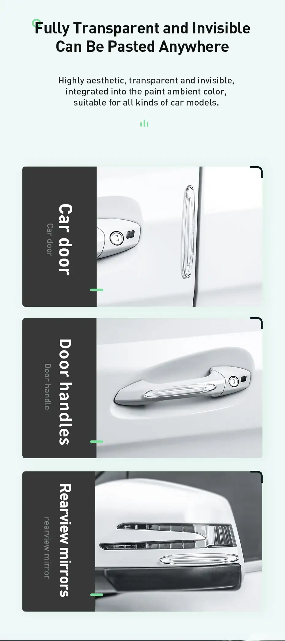 Car door airbag bumper strip by Baseus for safety