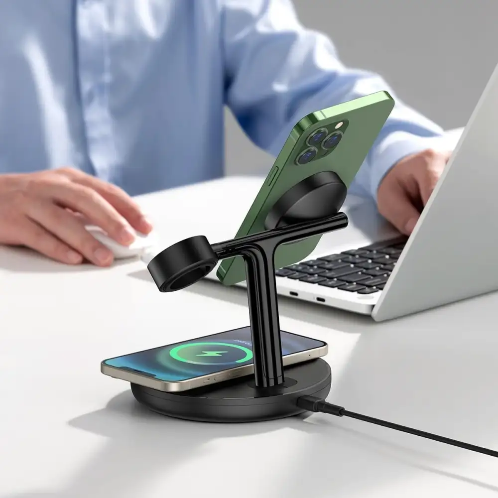Baseus Swan 3-In-1 20W Wireless Magnetic Charging Bracket
